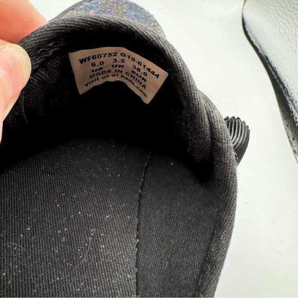 Keds Black Sequin Sneakers - Picture 6 of 6